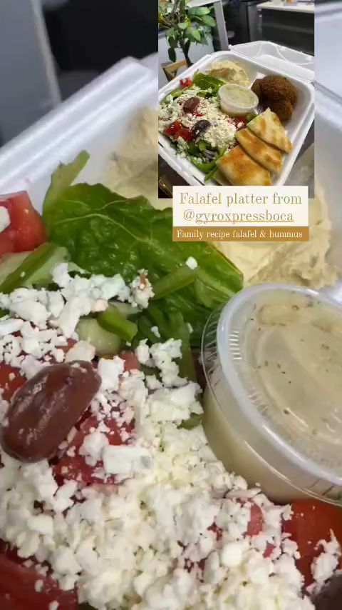 Falafel platter